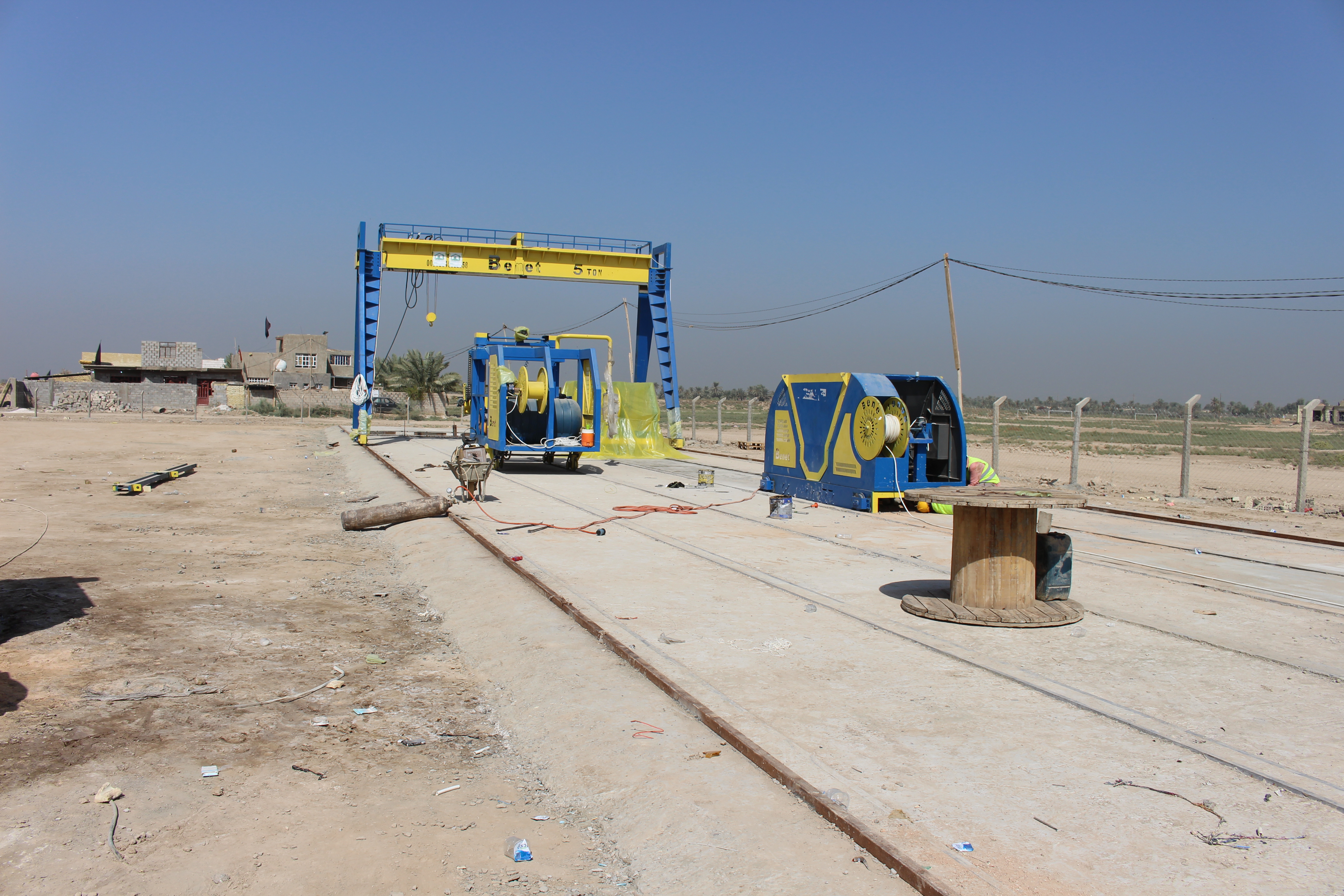 Precast hollow concrete and multi – purpose concrete factory