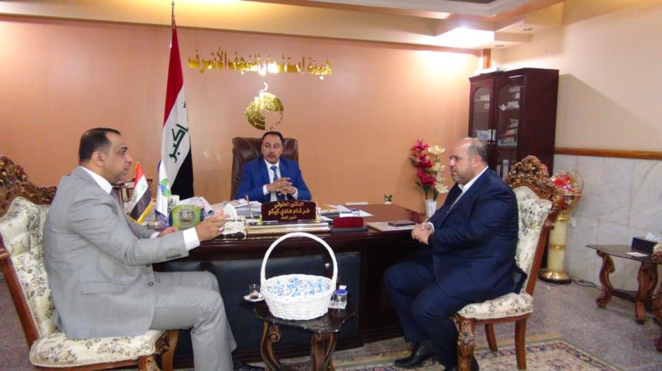 Site visit of the Chairman of the Investment Commission of Najaf, to the Abbasiya residential complex